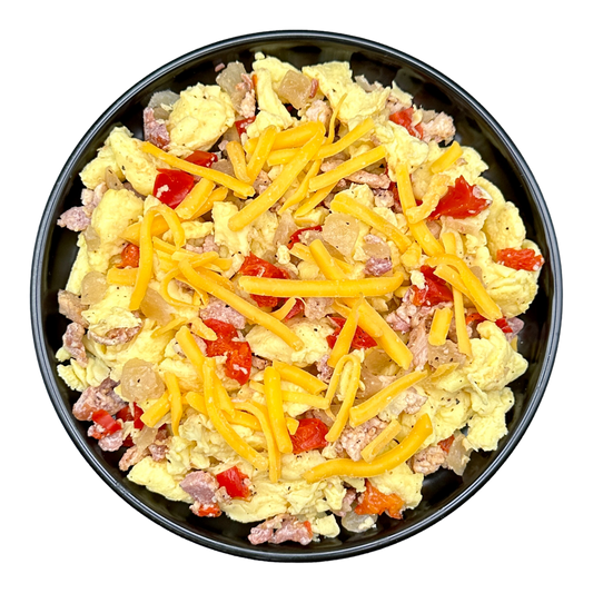 Bacon Breakfast Scramble (No Carb)