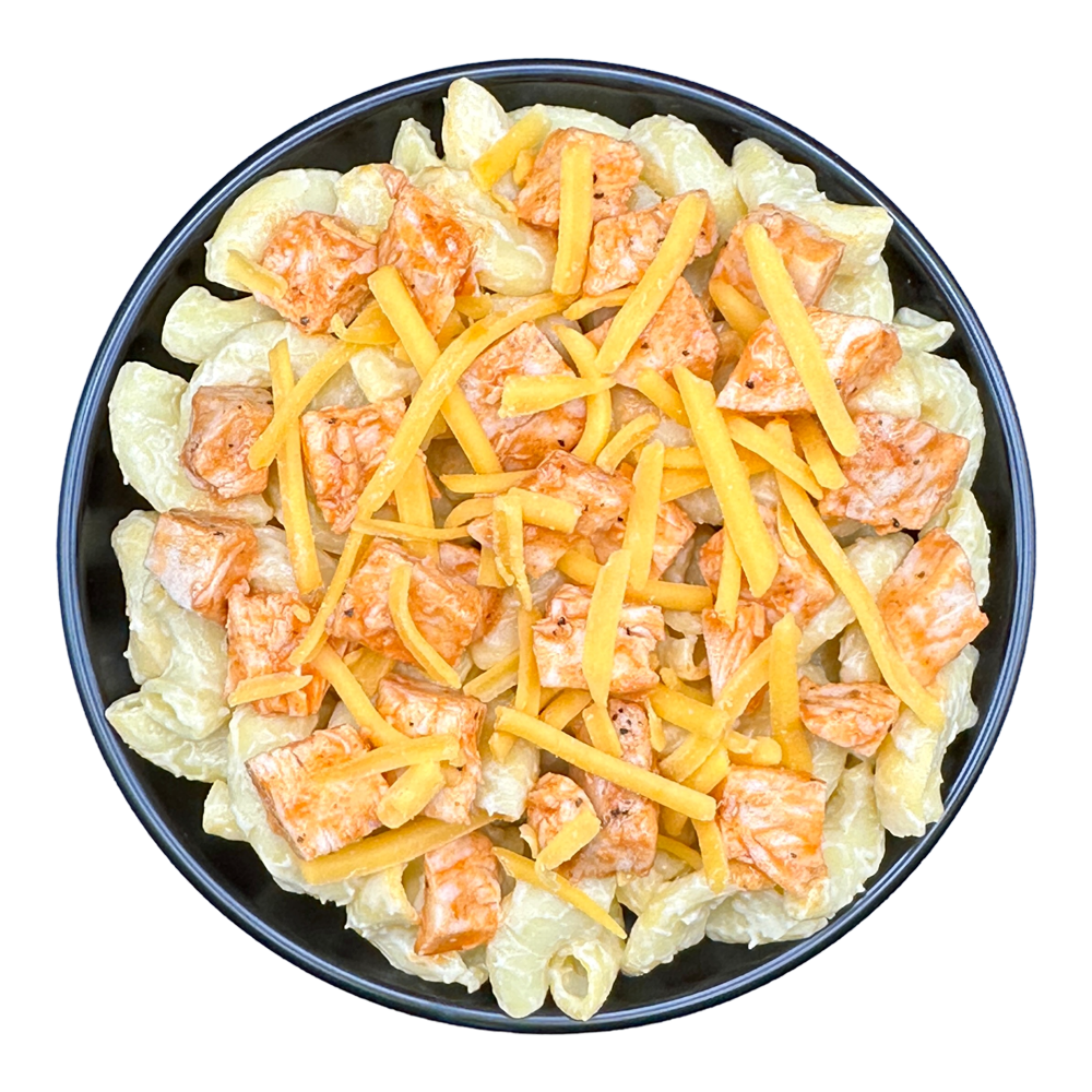 Buffalo Chicken Mac & Cheese (Extra Protein)