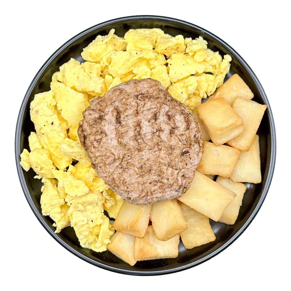 Turkey Sausage & Eggs