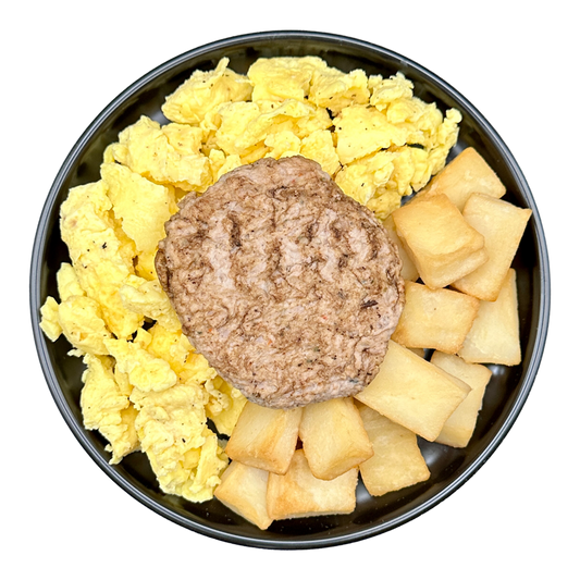 Turkey Sausage & Eggs